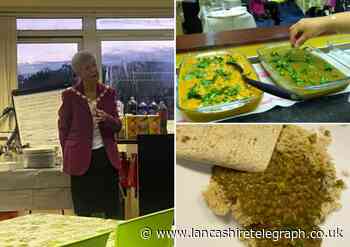 Deputy mayor speaks at Blackburn Foodbank curry night