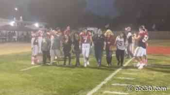 Gustine High football player takes the field after daughter, grandparents killed in crash
