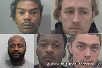 The faces of south London criminals jailed in October so far