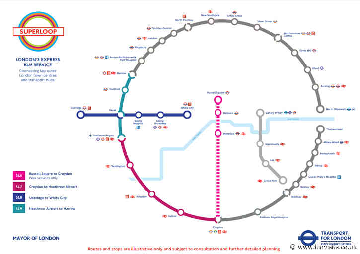 London’s Superloop bus network set for Spring 2024 expansion: SL2 and SL3 routes confirmed
