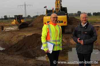 Wasser Marsch an der Kleinen Aue in Espelkamp