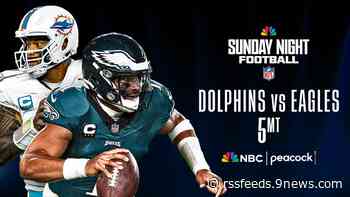 How to watch Dolphins vs. Eagles on 'Sunday Night Football' on NBC