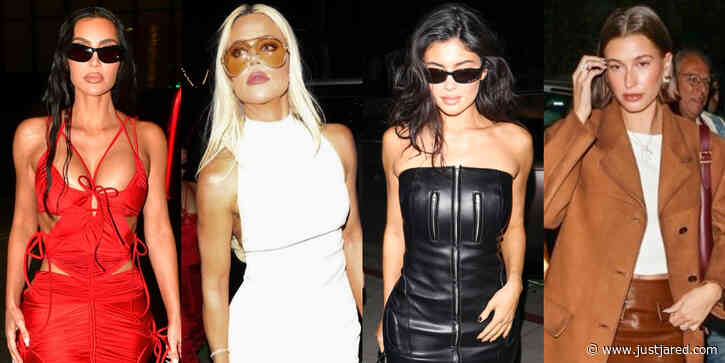 Celebrities Step Out for Kim Kardashian's 43rd Birthday Dinner in Beverly Hills