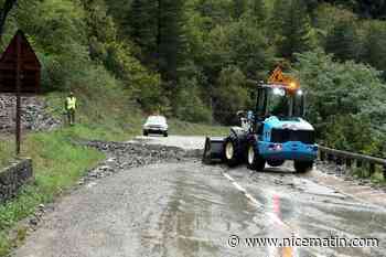 Inondations, éboulements... on fait le point sur l'état des routes dans les Alpes-Maritimes à 8h30