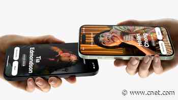 Everything to Know About NameDrop, Apple's Quick, New Way to Share Your Contact Info     - CNET