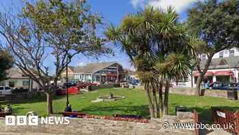 Armed police on streets of Bude for wanted man