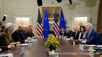 EU-USA-Gipfel: Europäische Wirtschaft enttäuscht