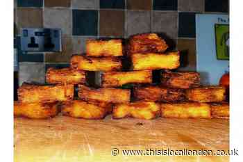 I made thousand-layer potatoes - the best roasties ever