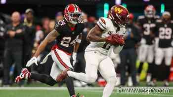 Commanders' passing game shows signs of growth in win vs. Falcons