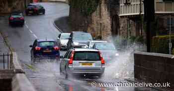 Warning of North East flooding risks after torrential rain from Storm Babet