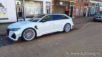 Gespot – Een ‘white on white’ Audi RS6