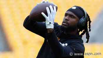 Steelers activate WR Johnson; Freiermuth to IR
