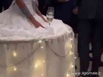 La "ragazza-vassoio" al ricevimento del Consorzio Zai. Scoppia la polemica