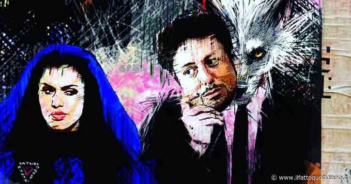 “Giamlupo e Cappuccetto Nero”, la “favola” Meloni-Giambruno compare su un murale a Milano