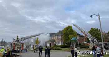 1 person dead, woman and 2 children in hospital after Brampton house fire