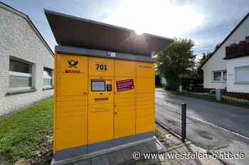Neue Poststation am Borweg in Oberbecksen