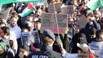 Pro-Palästina-Demos: Tausende stehen in Düsseldorf und Frankfurt auf den Straßen