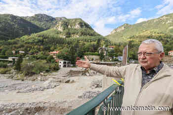 "Dans l’urgence, on fait du provisoire": le maire de Saint-Martin-Vésubie relativise après la tempête Aline