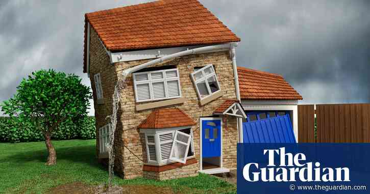 Cracked tiles, wonky gutters, leaning walls – why are Britain’s new houses so rubbish?
