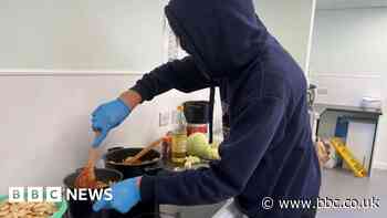 Southampton homeless day centre visitors cook for themselves