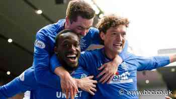 Rangers 4-0 Hibernian: Philippe Clement in winning debut to end Montgomery's unbeaten run
