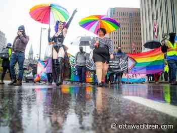 Gender politics protest in downtown Ottawa fizzles on Saturday