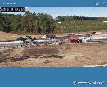 Southbound lanes of I-95 near Rocky Mount reopen after tractor-trailer crash