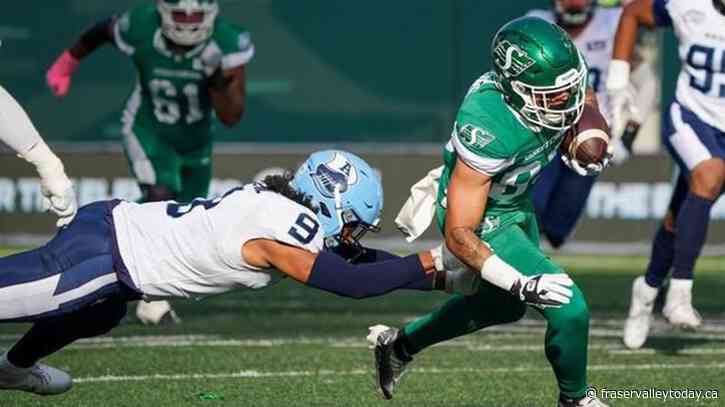 Roughriders’ playoff hopes end with 29-26 loss to Argonauts
