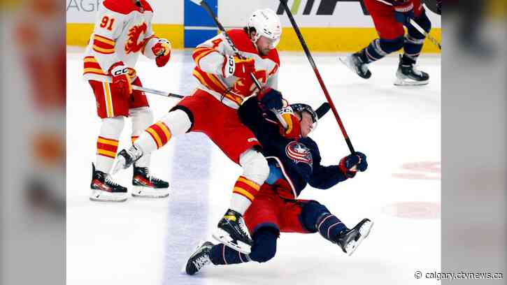 NHL suspends Flames' Andersson 4 games for charging