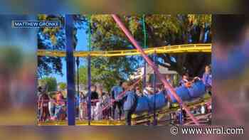 Children's ride stalls at fair, second time this week