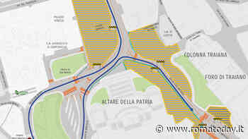 Piazza Venezia chiusa, incubo traffico in tilt. Come cambia la viabilità