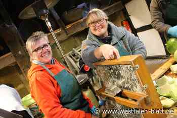 Sauerkrautlehrgang mit Tradition in Bad Oeynhausen