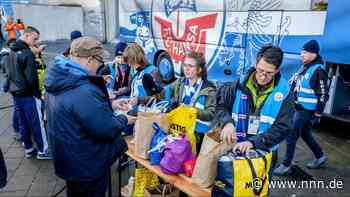 Fans von Hansa Rostock spenden Lebensmittel für die Tafeln in MV