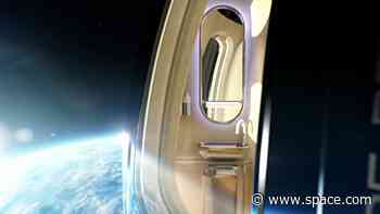 Space Perspective unveils 'Space Spa' restroom for balloon tourist flights (images)
