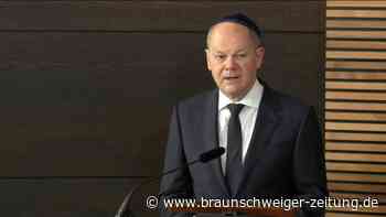 Neue Synagoge in Dessau: Scholz mahnt zum Kampf gegen Antisemitismus