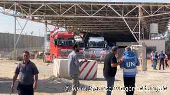 UN: Täglich 100 Lastwagen mit Hilfsgütern im Gazastreifen nötig