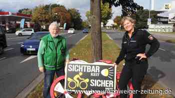 Kampagne: Radfahrer in Wolfsburg sollen sichtbarer werden
