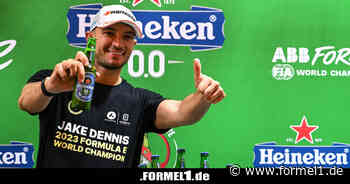 Formel-E-Weltmeister fährt Freies Training für Red Bull