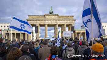 Berlin: Tausende demonstrieren für Israel - Bündnis gegen Antisemitismus