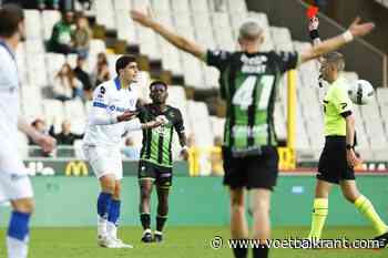 Na de rode kaart: slachtoffer Daland en bezoekende coach Vanhaezebrouck reageren