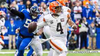 Deshaun Watson exits Browns-Colts game after scary hit; P.J. Walker replaces him at quarterback