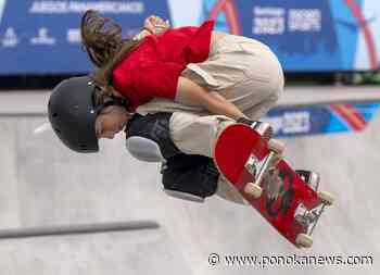 Canadian 13-year-old Fay De Fazio Ebert wins Pan Am Games skateboarding gold