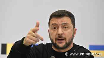 Ukraine: „Jeden Tag vorwärts“: Selenskyj fordert Fortschritte an der Front