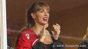 Taylor Swift-Travis Kelce latest: Singer attends Chiefs' Week 7 game vs. Chargers on National Tight Ends Day