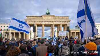 Großdemo in Berlin: Tausende Menschen zeigen Solidarität mit Israel