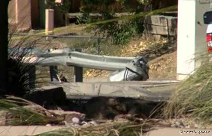 Man ejected after crashing into Albuquerque arroyo