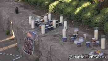 Vigil for victims of Hamas attack held In Barrie