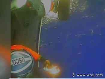 Dramatic rescue: Coast Guard saves Canadians from sinking boat