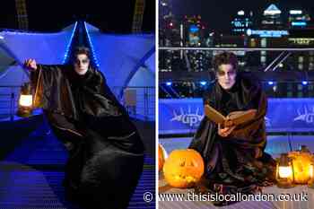 Up at the O2 in Greenwich to host ghost stories events for Halloween