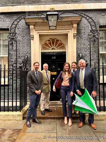 Lancashire farmer speaks at Number 10 Downing Street event